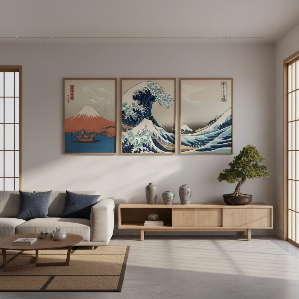 Hokusai's Masterpieces: 25 Iconic Prints & Paintings for Art Lovers | WahooArt