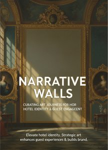 Narrative Walls: Curating Art Journeys for Hotel Identity & Guest Engagement