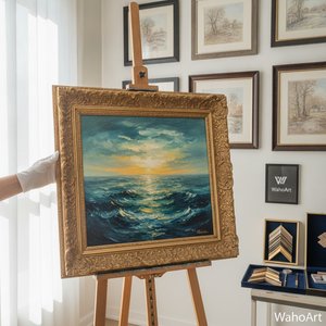 Beyond the Canvas: Elevate Your Custom Masterpiece with AllPaintingsStore’s Premium Framing Services