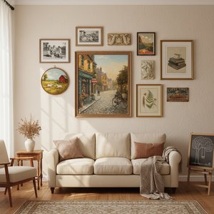 Evoking Yesterday: 10 Nostalgic Artworks for Timeless Home Decor |