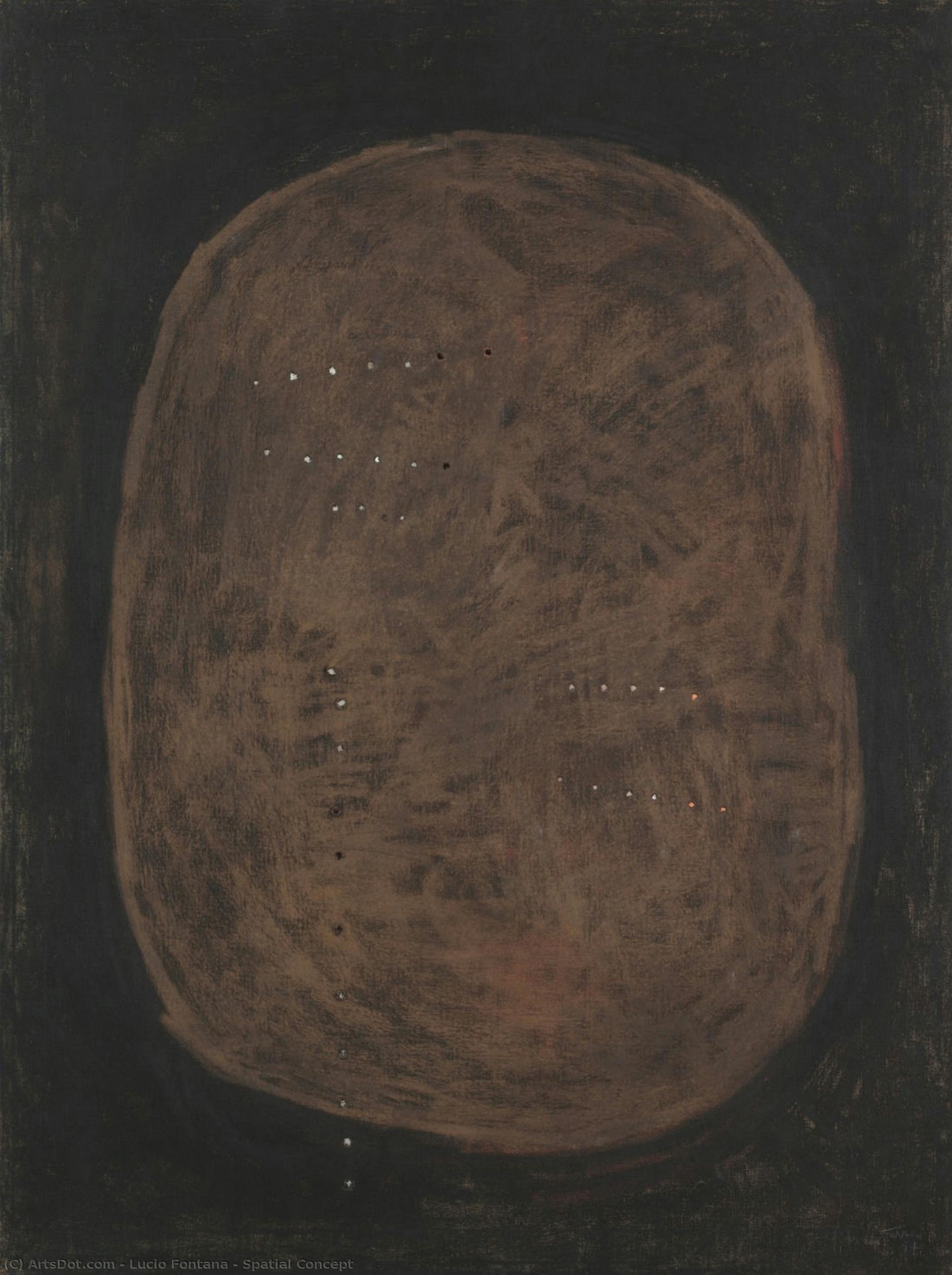 Concept Spatial — Lucio Fontana