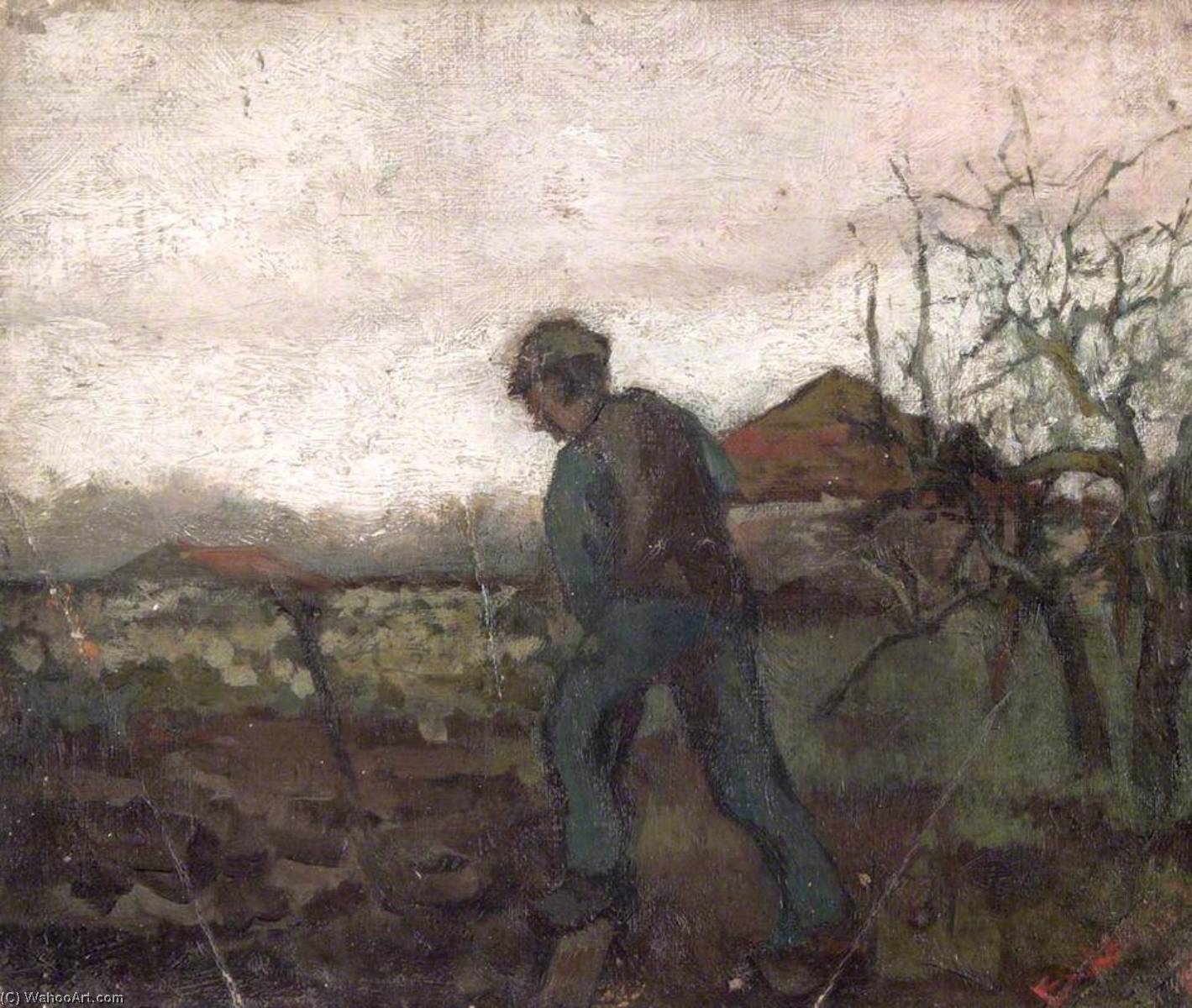 Digging — Frank Brangwyn