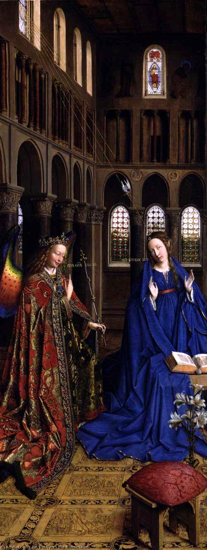 L'annonciation — Jan Van Eyck