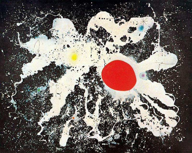 El Disco Rojo — Joan Miró
