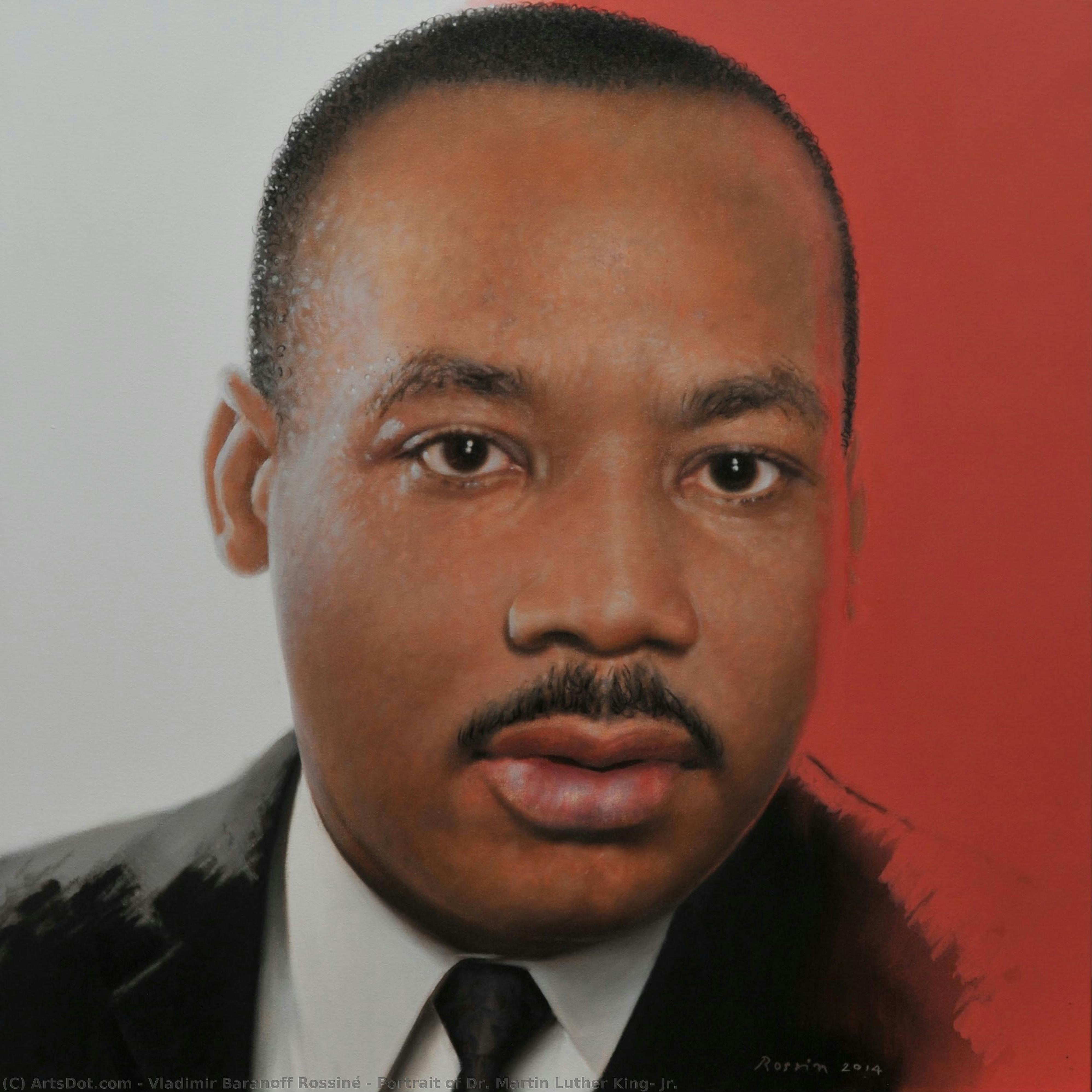 Portrait Of Dr. Martin Luther King, Jr. — Vladimir Baranoff Rossiné