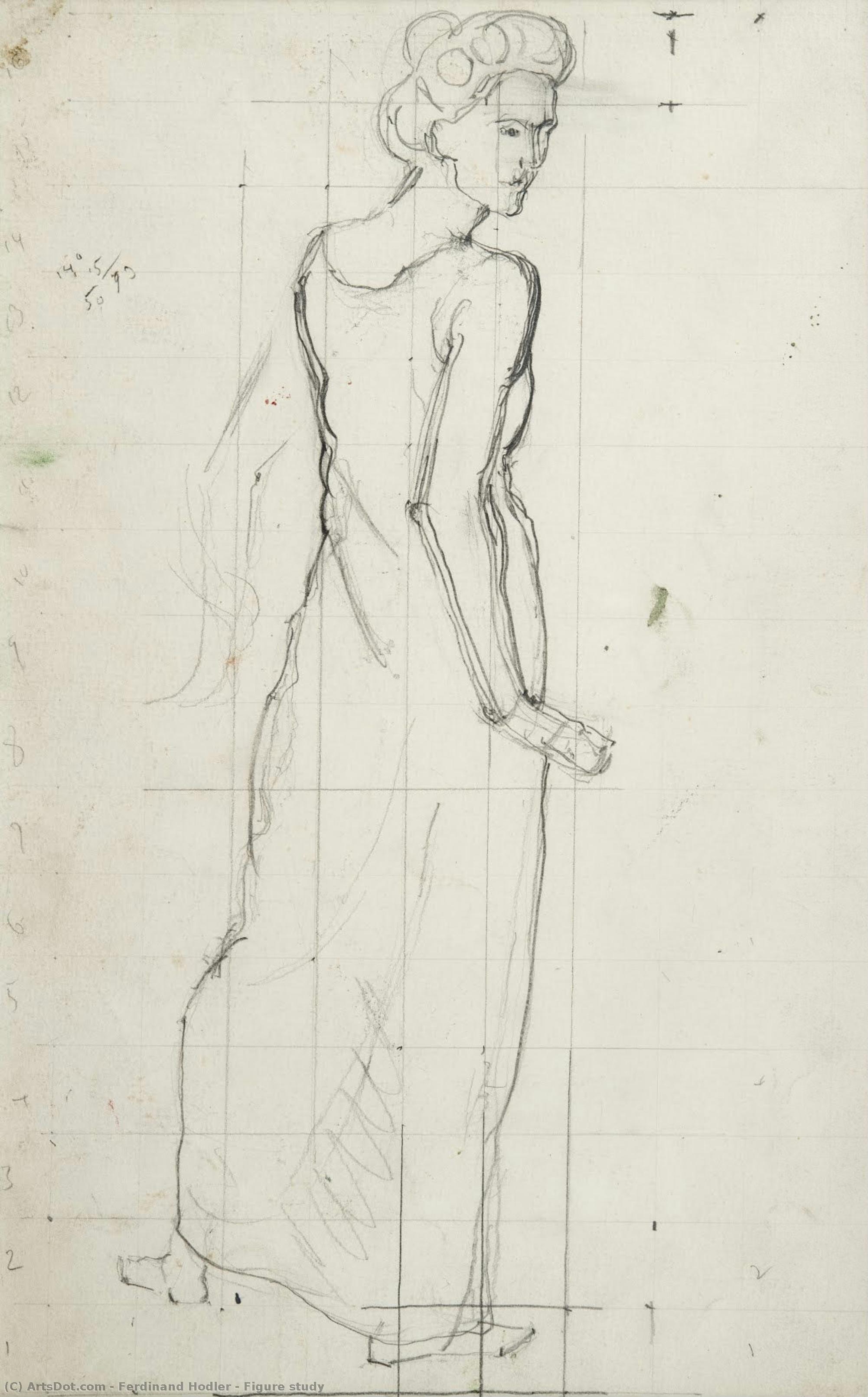 Figure Study — फ़र्डिनेंड हॉडलर