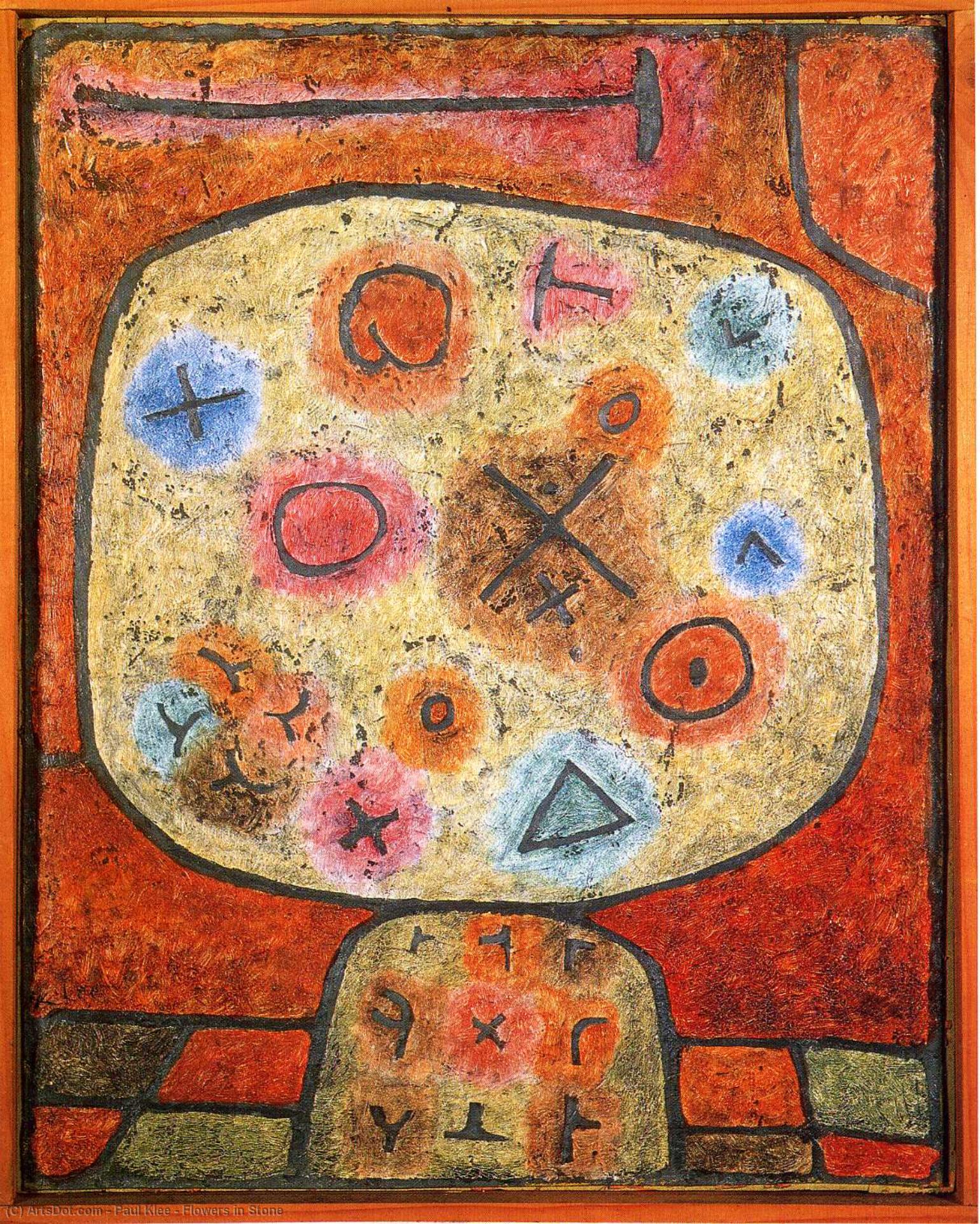 Blumen Im Stein — Paul Klee