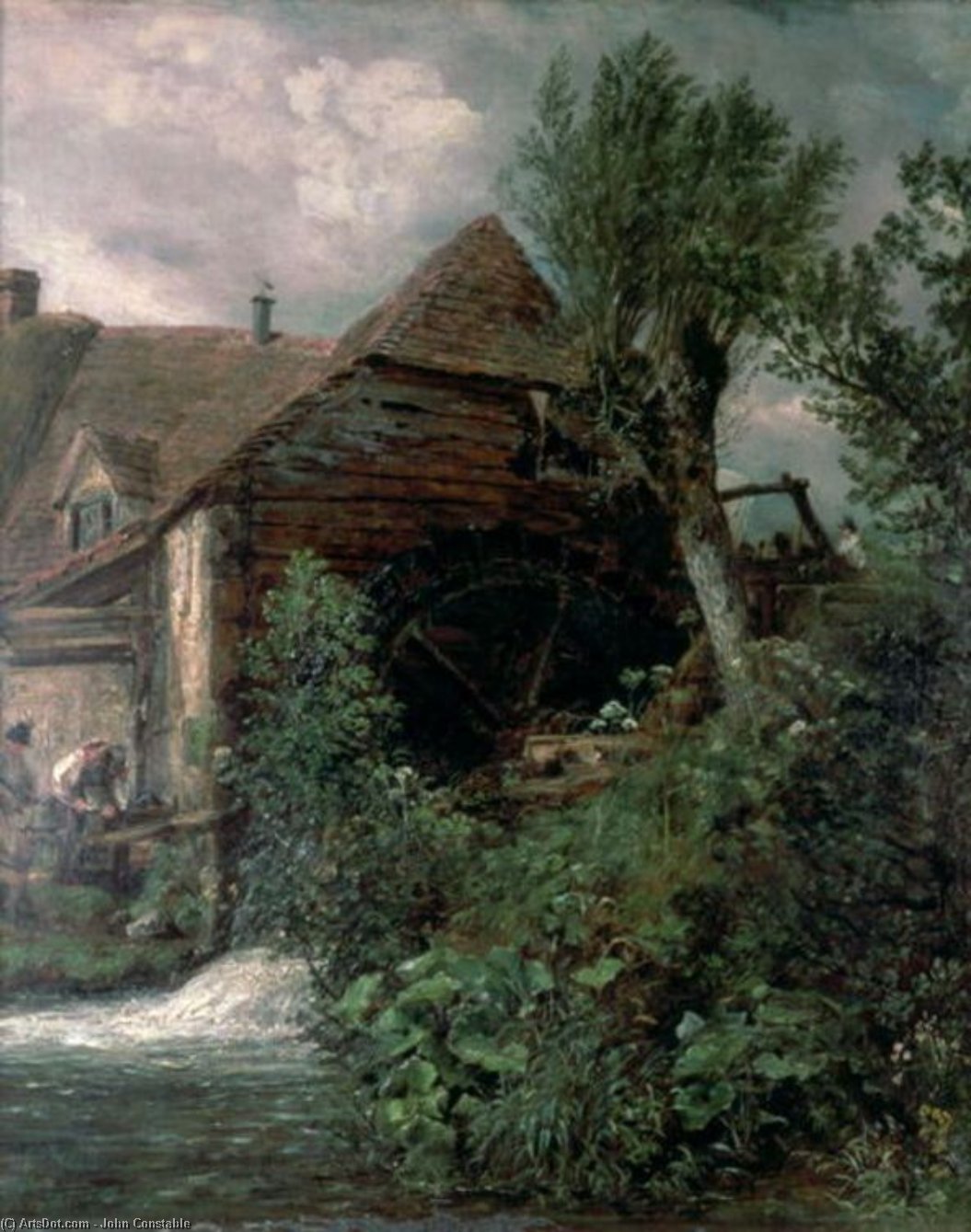Moulin À Eau De Gillingham, Dorset — John Constable
