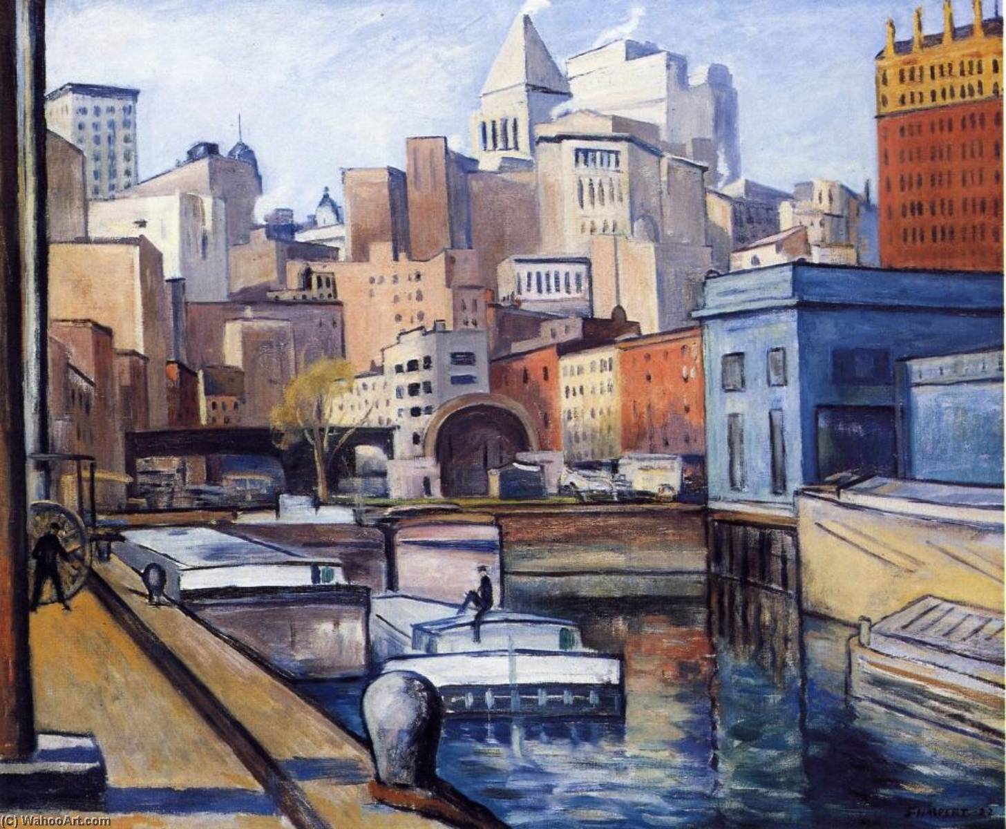 Downtown — Samuel Halpert