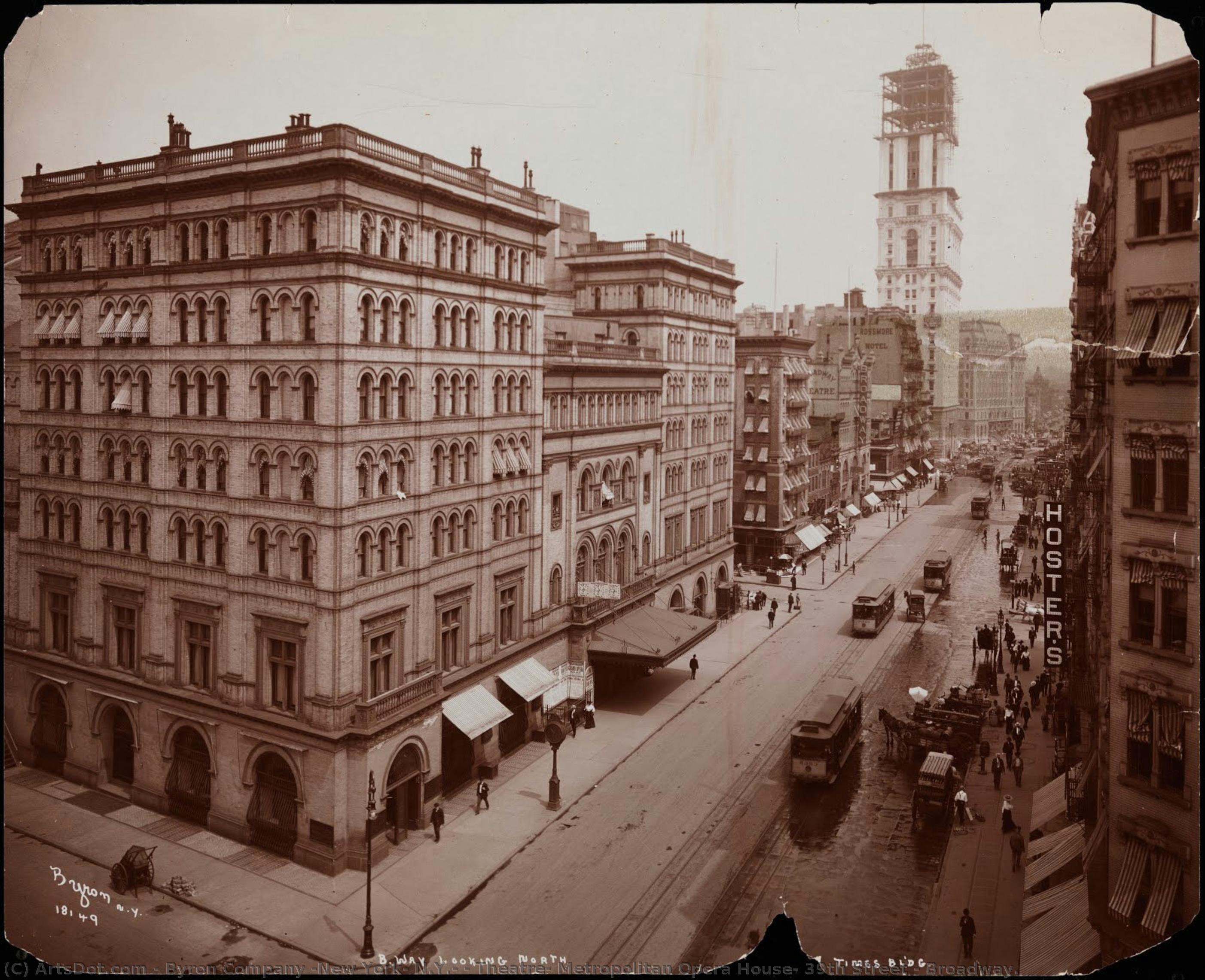Theatre, Metropolitan Opera House, 39th Street & Broadway. — Byron Company (new York, N.y.)