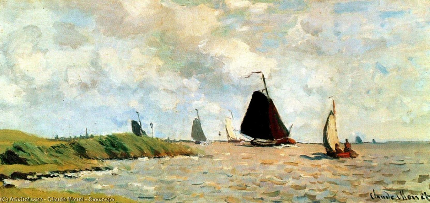 Seascape — Claude Monet