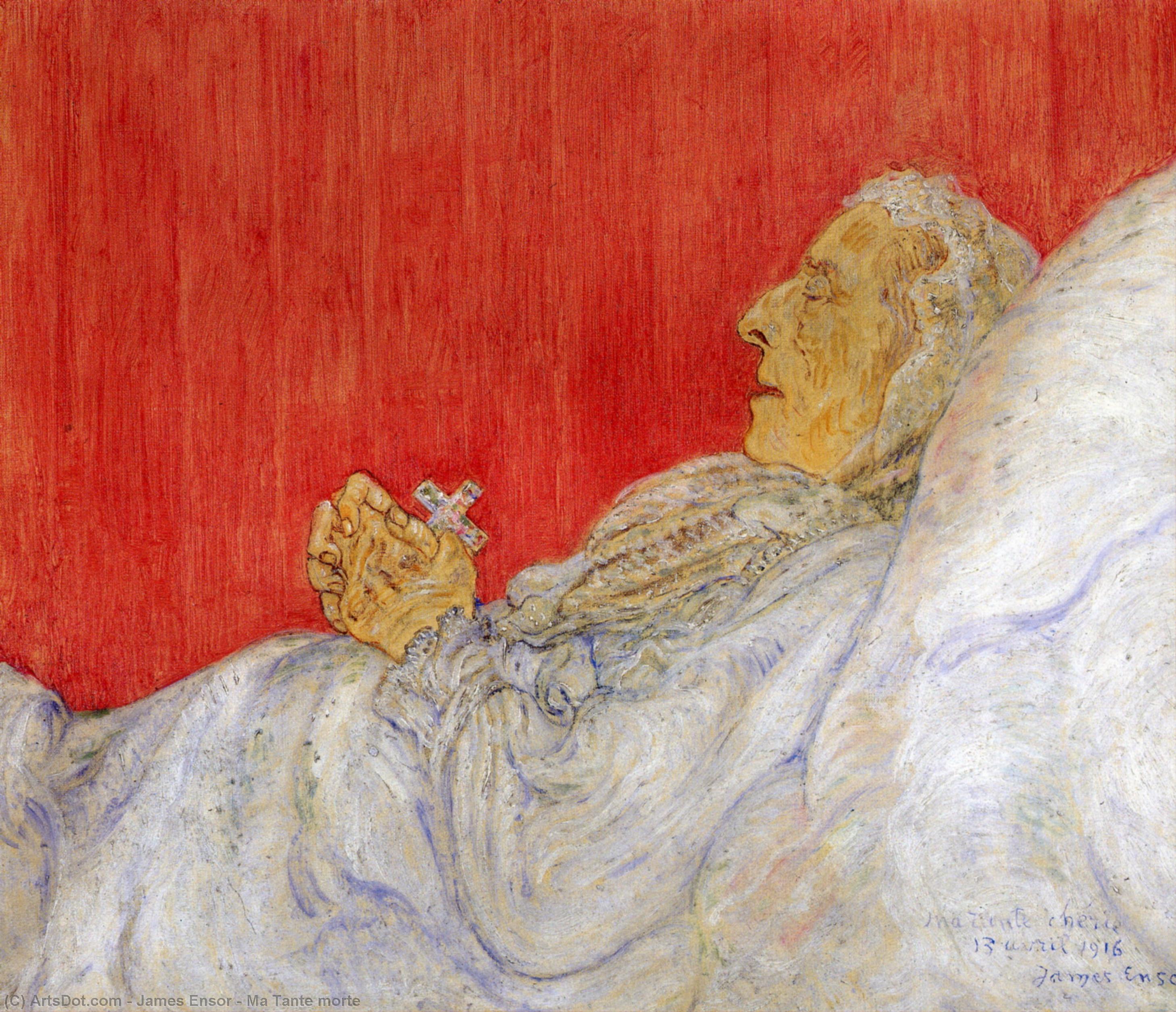 Ma Tante Morte — James Ensor