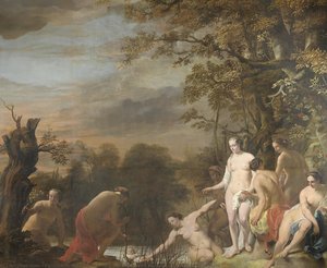 Farao's Dochter Vindt Mozes In Het Biezen Mandje. — Ferdinando Bol, Baroque