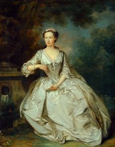 A Lady With A Book, C.1730 - (40)