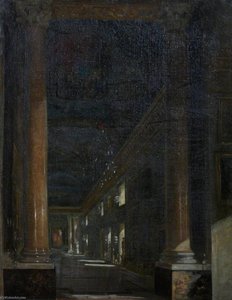 An Interior Of The Colonna Gallery, Rome — Patrick Allan Fraser