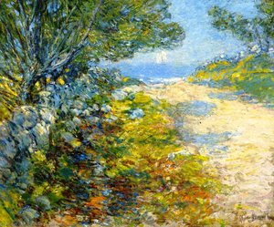 Road To The Sea — Frederick Childe Hassam, Impressionism