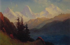 Splendour Of The Grand Tetons — Albert Bierstadt