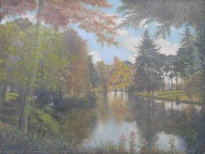 The Lower Lake, Dynes Hall, Essex