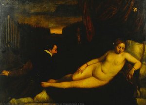 Venus With An Organist And A Dog — Titian Ramsay Peale Ii, Renaissance Echo
