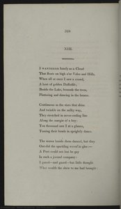 First Three Stanzas Of — William Wordsworth