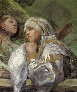 The Miracle Of St Anthony (detail)4 — Francisco De Goya, Romanticism