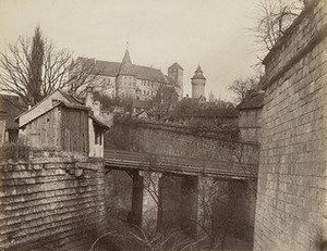 From the New Gate toward the Castle (Vom Neuen Thor nach der Burg) from The City Wall of Nuremberg