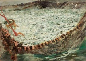 Study For 'pilchards' — Charles Napier Hemy