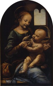 Maria Og Barnet — Leonardo Da Vinci, Høyrenessanse