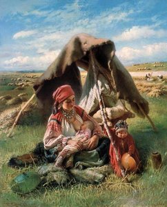 Reaper — Konstantin Yegorovich Makovsky