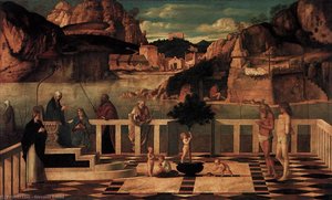 Allégorie Sacrée — Giovanni Bellini (giambellino), Humanisme De La Renaissance