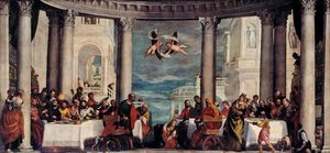 Il Banchetto In Casa Di Simone Il Fariseo — Paolo Veronese, Barocco