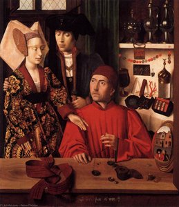 St Eligius In His Workshop