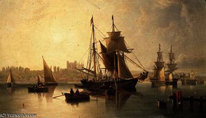 On The Medway, Rochester — Džonas Vilsonas Karmichaelis
