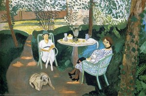 Té En El Jardín — Henri Matisse, Post-impressionism