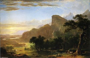 Landscape - Scene From 'thanatopsis' — Asher Brown Durand, Hudson River School