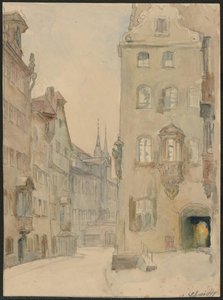 View Looking South Along Winklerstrasse — 게오르크 프리드리히 슈미트
