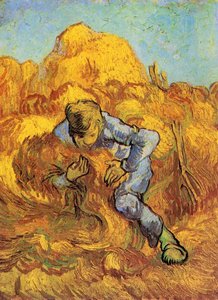 El Aglutinador De Hechos, Después De Millet — Vincent Willem Van Gogh, Postimpresionismo
