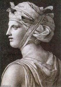 Woman In A Turban — Jacques-louis David, Neoclassical Style