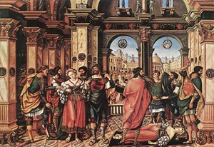 The Suicide Of Lucretia — Jörg The Elder Breu, Renaissance