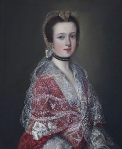 Louisa Barbarina Mansel (1732–1786), Lady Vernon — トーマス・ゲインズバラ, Romanticism
