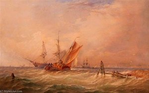 Shipping Off A Coast