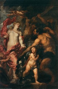 Venus Asking Vulcan For The Armour Of Aeneas — एंथनी वैन डाइक, Baroque Art