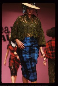 Runway Photograph Of Jean Paul Gaultier, Spring/summer 1984 Collection — Jean Paul Gaultier, Contemporary Fashion