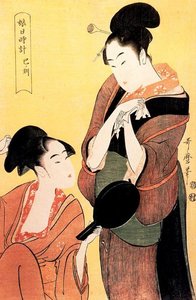 The Hour Of The Tiger — 기타가와 우타마로, Ukiyo-e