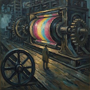 The Chromatic Loom: Resonance In Iron And Light