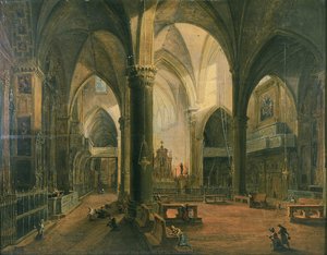 Intern Of The Church Of St. Maria Of Servi — Antonio Giuseppe Basoli