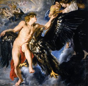 The Abduction Of Ganymede — पीटर पॉल रुबेन्स, Baroque