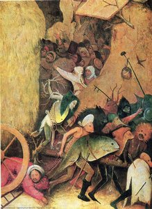 Heuwagen (detail) (12) — Hieronymus Bosch