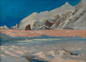 Antarctic Sea and Landscape