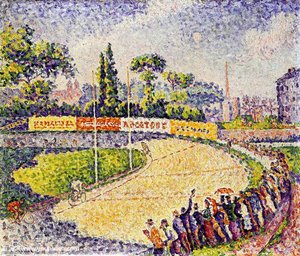 The Velodrome — Paul Signac, Divisionist Pointillism